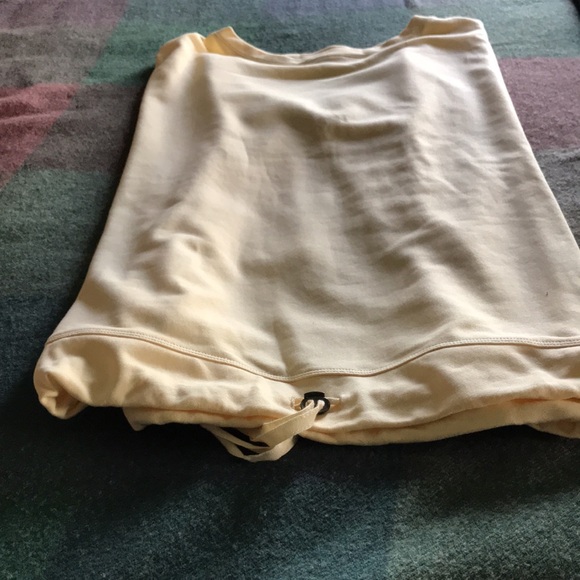 JJill French Terry Pullover w/drawstring waist. - Picture 3 of 6